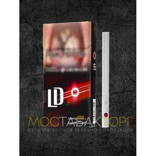 Сигареты ЛД Автограф Импульс 100 Бризи (LD Autograph Impulse Compact 100’s Breezy), Красная кнопка