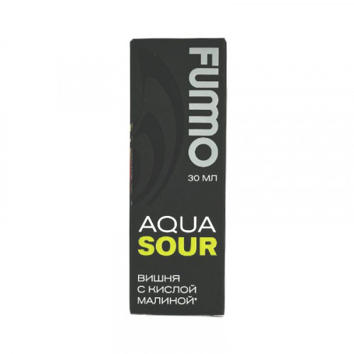 Жидкость FUMMO AQUA SOUR Вишня С Кислой Малиной 20mg 30ml